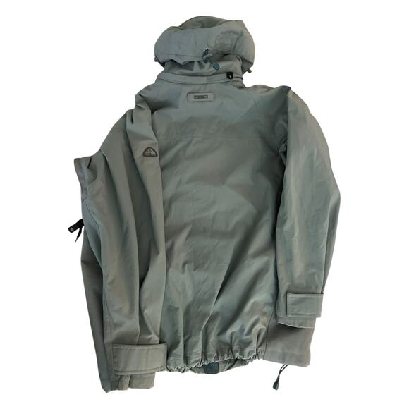 VTG Nike ACG Outer Layer 3 Snowboard/Ski Parka Jacket Mens M Green 90s Y2K - Picture 6 of 16